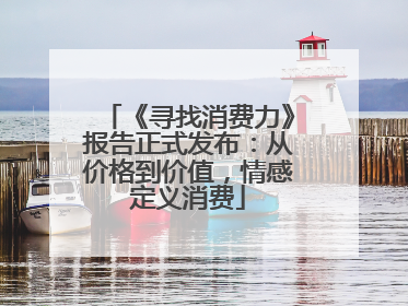 《寻找消费力》报告正式发布：从价格到价值，情感定义消费
