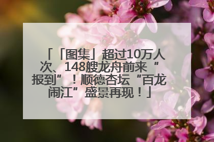 「图集」超过10万人次、148艘龙舟前来“报到”！顺德杏坛“百龙闹江”盛景再现！