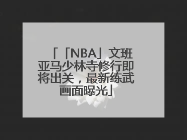 「NBA」文班亚马少林寺修行即将出关，最新练武画面曝光
