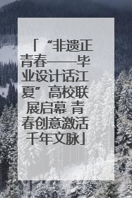 “非遗正青春——毕业设计话江夏”高校联展启幕 青春创意激活千年文脉