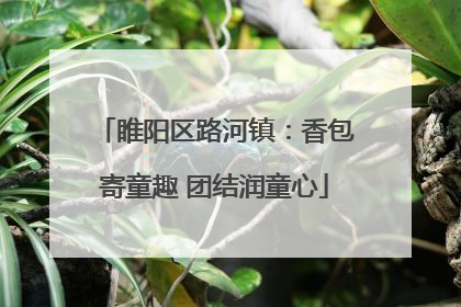 睢阳区路河镇：香包寄童趣 团结润童心