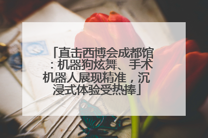 直击西博会成都馆：机器狗炫舞、手术机器人展现精准，沉浸式体验受热捧