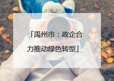 禹州市：政企合力推动绿色转型