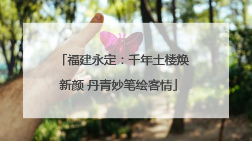 福建永定：千年土楼焕新颜 丹青妙笔绘客情