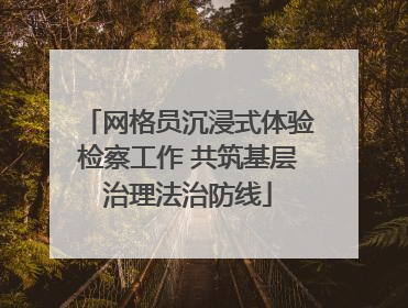 网格员沉浸式体验检察工作 共筑基层治理法治防线