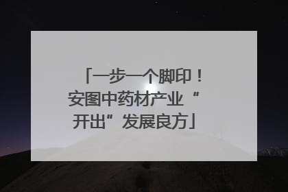一步一个脚印！安图中药材产业“开出”发展良方