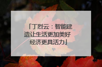 丁烈云：智能建造让生活更加美好 经济更具活力