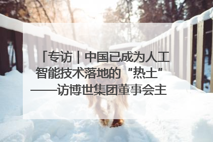 专访｜中国已成为人工智能技术落地的“热土”——访博世集团董事会主席斯特凡·哈通