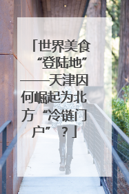 世界美食“登陆地”——天津因何崛起为北方“冷链门户”？