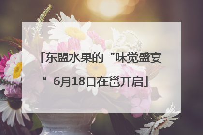 东盟水果的“味觉盛宴”6月18日在邕开启