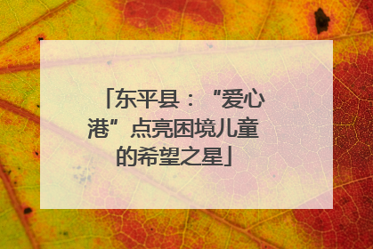 东平县：“爱心港”点亮困境儿童的希望之星