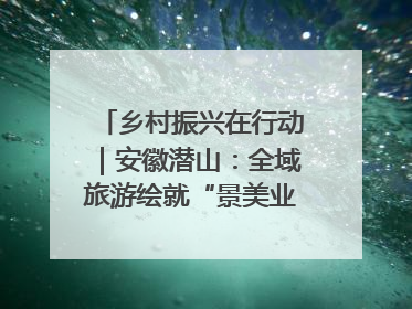 乡村振兴在行动｜安徽潜山：全域旅游绘就“景美业兴民富”新画卷