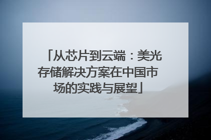 从芯片到云端：美光存储解决方案在中国市场的实践与展望