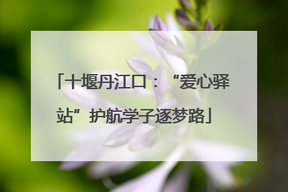 十堰丹江口：“爱心驿站”护航学子逐梦路