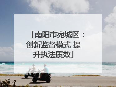南阳市宛城区：创新监督模式 提升执法质效
