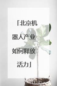 北京机器人产业如何释放活力