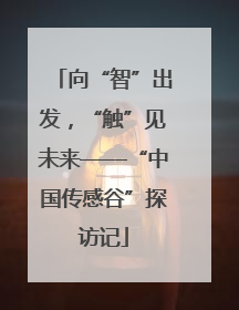 向“智”出发，“触”见未来——“中国传感谷”探访记