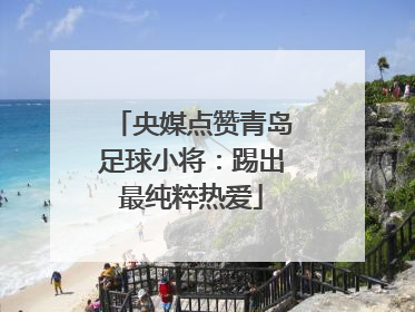 央媒点赞青岛足球小将：踢出最纯粹热爱