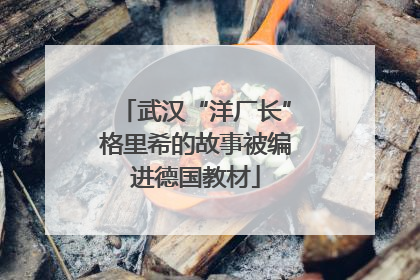 武汉“洋厂长”格里希的故事被编进德国教材