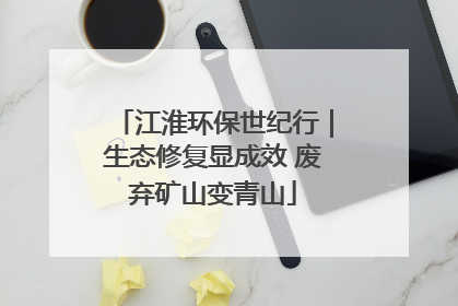 江淮环保世纪行｜生态修复显成效 废弃矿山变青山