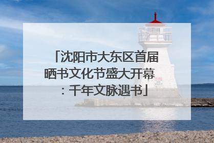 沈阳市大东区首届晒书文化节盛大开幕：千年文脉遇书