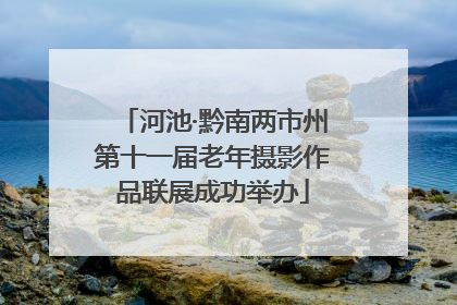 河池·黔南两市州第十一届老年摄影作品联展成功举办