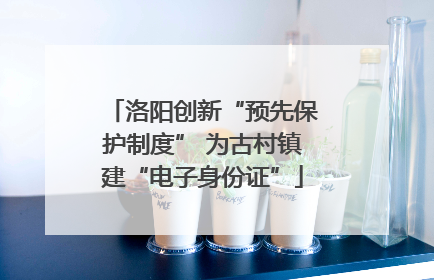 洛阳创新“预先保护制度” 为古村镇建“电子身份证”
