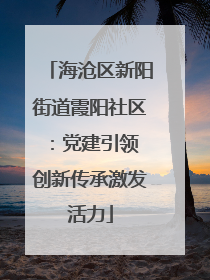 海沧区新阳街道霞阳社区：党建引领 创新传承激发活力