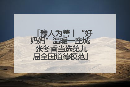 豫人为善丨“好妈妈”温暖一座城 张冬香当选第九届全国道德模范