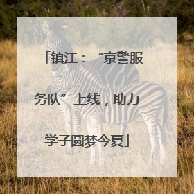 镇江：“京警服务队”上线，助力学子圆梦今夏