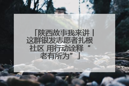 陕西故事我来讲丨这群银发志愿者扎根社区 用行动诠释“老有所为”
