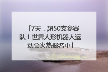 7天，超50支参赛队！世界人形机器人运动会火热报名中