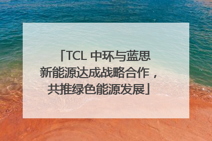 TCL 中环与蓝思新能源达成战略合作，共推绿色能源发展